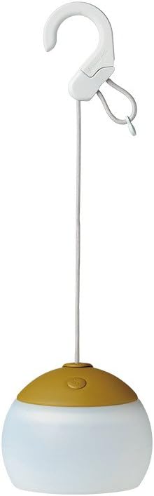 Snow Peak's Hozuki Lantern, Moss, ES-070GR, Made in Japan, Lifetime Product Guarantee, Lightweight, Compact for Camping or Backpacking, Camping Light