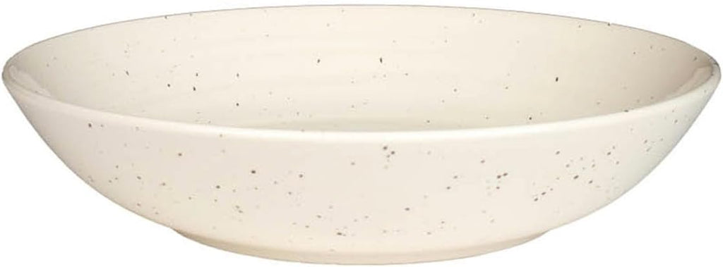 Sango Siterra Painter's Palette Stoneware Pasta Bowls (Set of 4) – Pasta & Serving Bowls, Earthy Reactive Glaze, Multi Assorted Colors, Microwave & Dishwasher Safe, for Everyday Dining & Entertainment