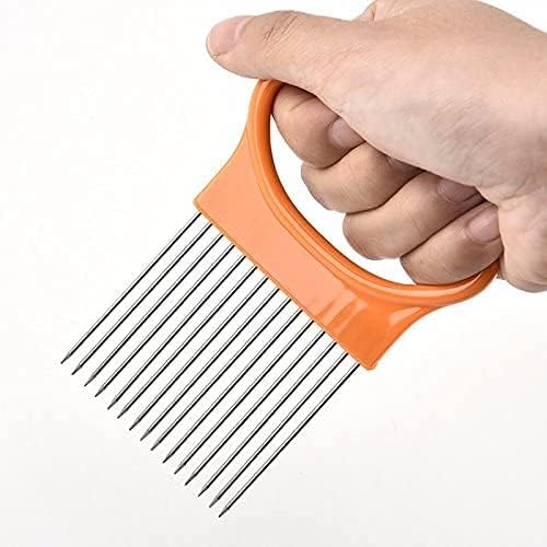 Tomato Slicer Holder Kit Tool Cutting Guide Onion Potato Pepper Prep