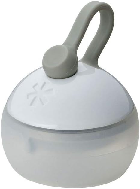 Snow Peak's Mini Hozuki Lantern, Snow, ES-041WH-US, Designed in Japan, Lifetime Product Guarantee, Lightweight, Compact for Camping or Backpacking, Camping Light