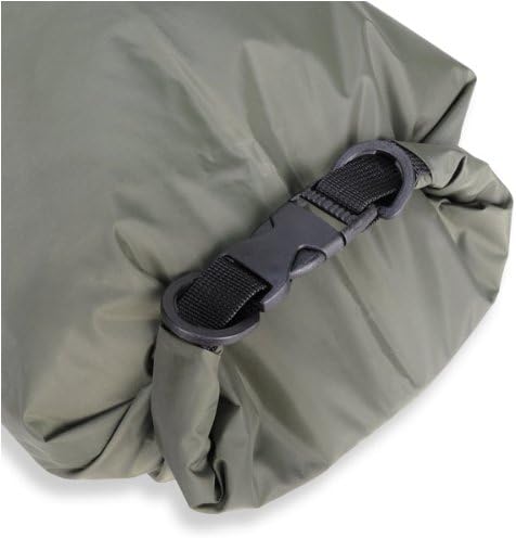 Snugpak Dri-Sak, Waterproof Storage Bag with Roll and Clip Seal, Olive - Medium