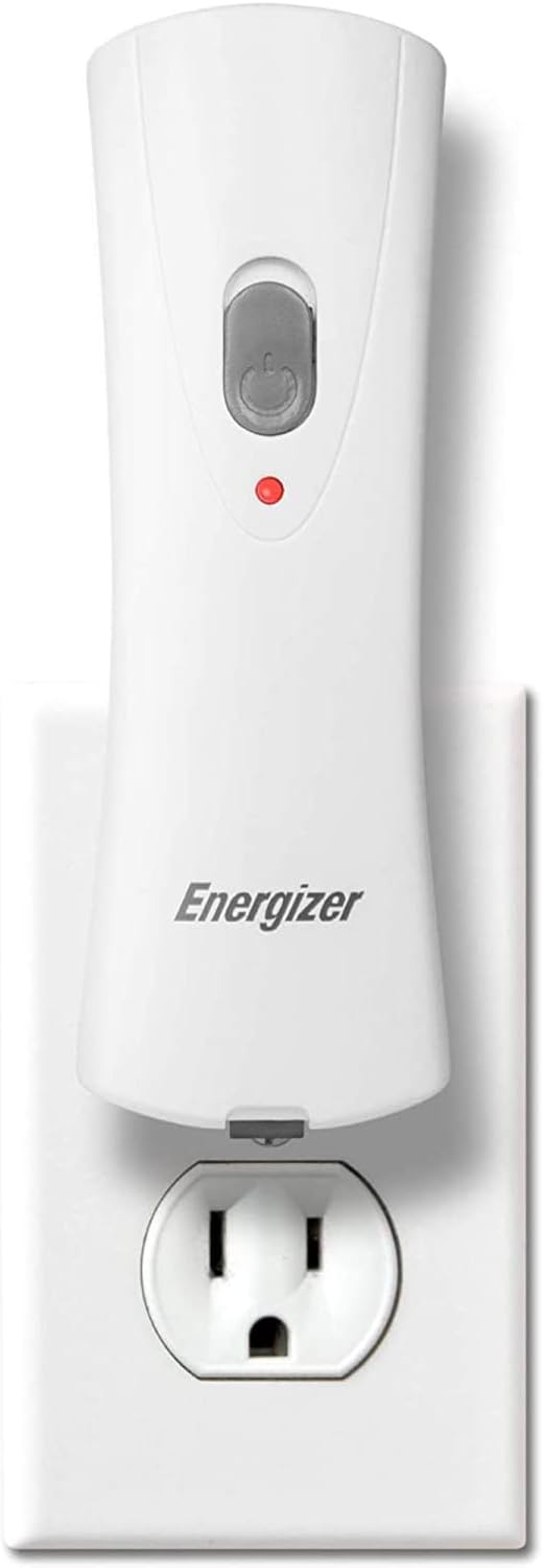 Energizer Weatheready Rechargeable LED Flashlight, Emergency Flashlight for Hurricane Supplies and Survival Kits, Flash Light with Convenient Plug-in Design, Pack of 1
