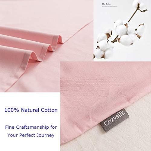 Brand - GANNAFEE Cotton Sleeping Bag Liner with Zipper - 100% Cotton Travel Sheet Sleep Sack Adult - Travel Sleeping Bag for Hotels Camping Hiking