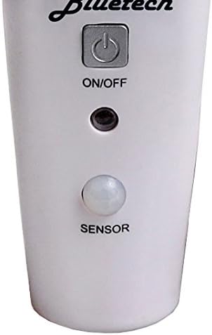 Bluetech A1EMERGENCYLIGHT Avalon LED Flashlight Night Emergency Preparedness, Portable Unit with Motion Detection,Power Failure Light & ETL Approved Blackout Light, 1 Pack, White