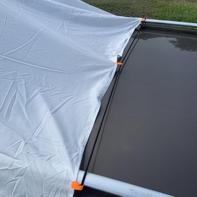 SUV Tent Van Camping Nomadic Camper Sleeping Take Shower or Change Clothes in Vehicle Water-Repellent and Lightweight Portable Bag Set up Size: L.W.H: 148x148x230 Centimeters