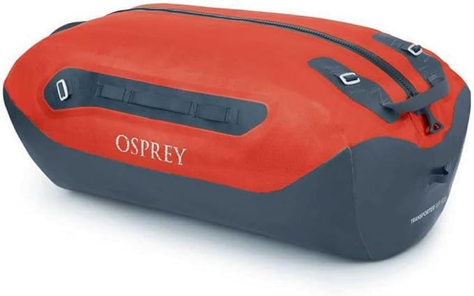Osprey Transporter Waterproof 100L Duffel Bag, Mars Orange
