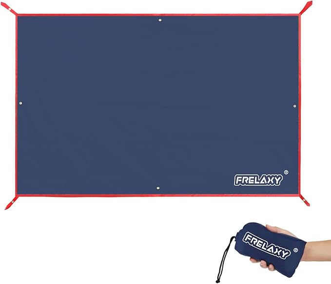 Frelaxy Tent Footprint, Waterproof Camping Tarp, Durable Tent Floor to Elevate Your Camping, Hiking, Backpacking, Hammock, Beach Experience