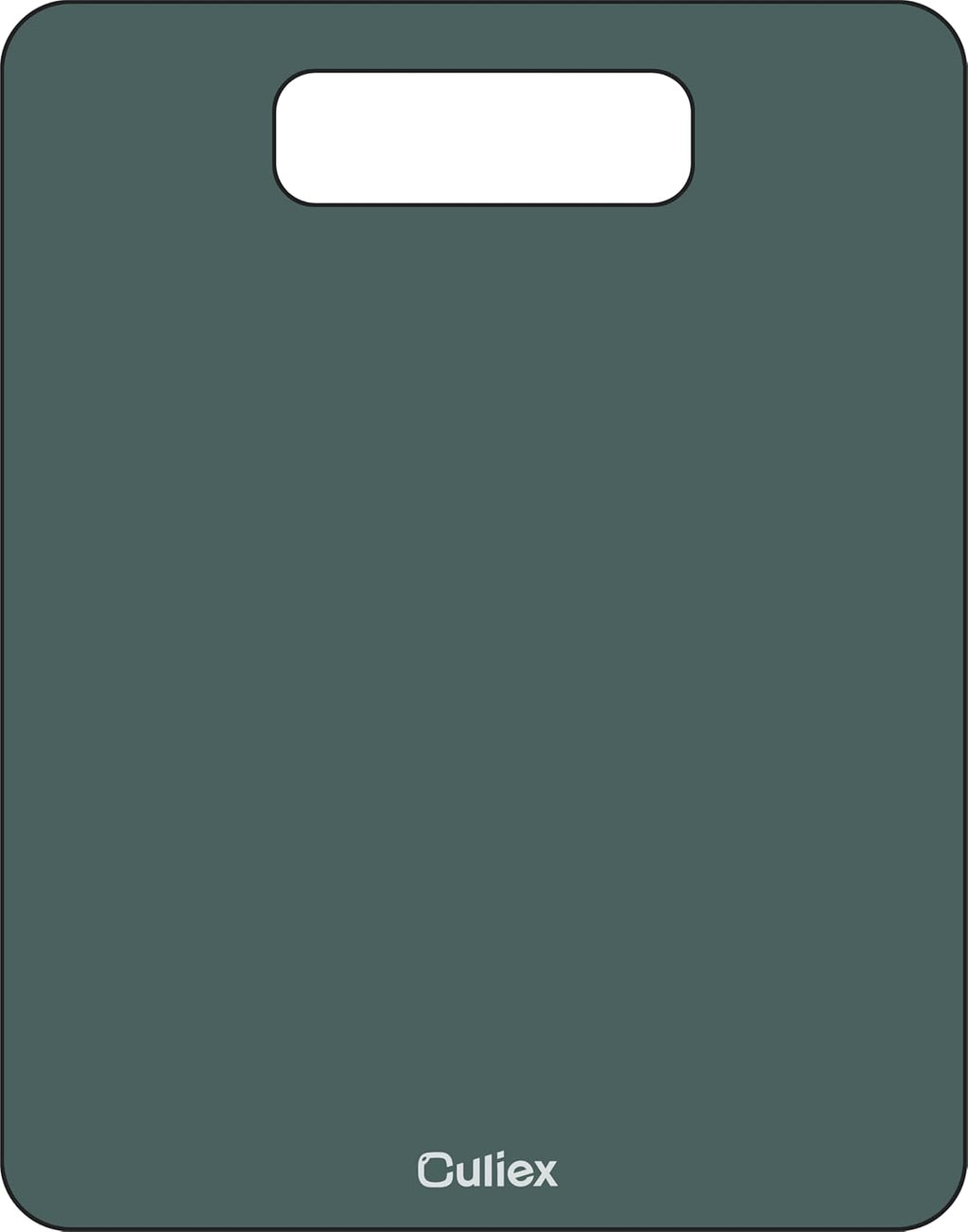 Cutting Boards for Kitchen [Set of 2], Wood Fiber Composite Cutting Board, Dishwasher Safe, Non-Porous, and Durable for Meat, Vegetables, and Fruit, Green