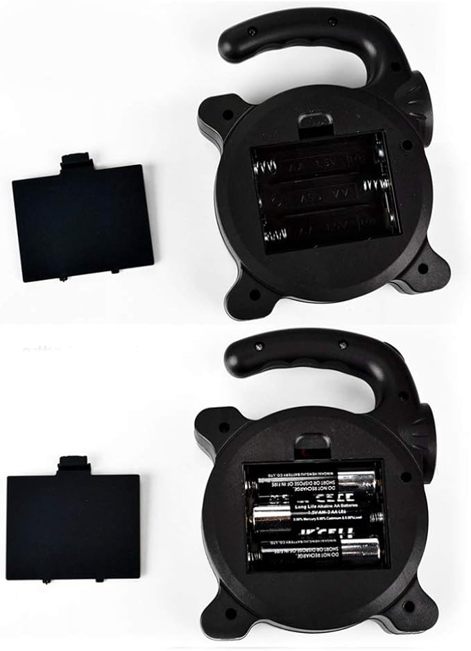 BESPORTBLE 2pcs COB LED Portable Spotlight Searchlight Outdoor Camping Light Mini Lantern Handheld Work Light Flashlight for Camping Lawn Without Battery (Green)