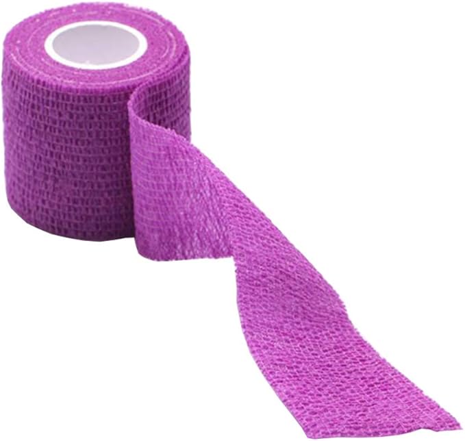 ESUPPORT 2 Inches X 5 Yards Self Adherent Cohesive Wrap Bandages Strong Elastic First Aid Tape for Wrist Ankle Pack of 10