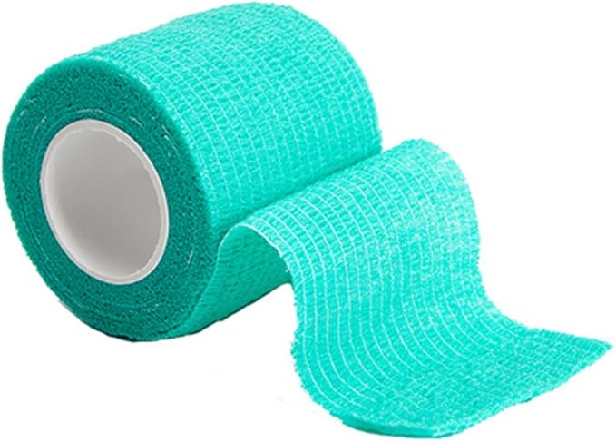 ESUPPORT 2 Inches X 5 Yards Self Adherent Cohesive Wrap Bandages Strong Elastic First Aid Tape for Wrist Ankle Pack of 10