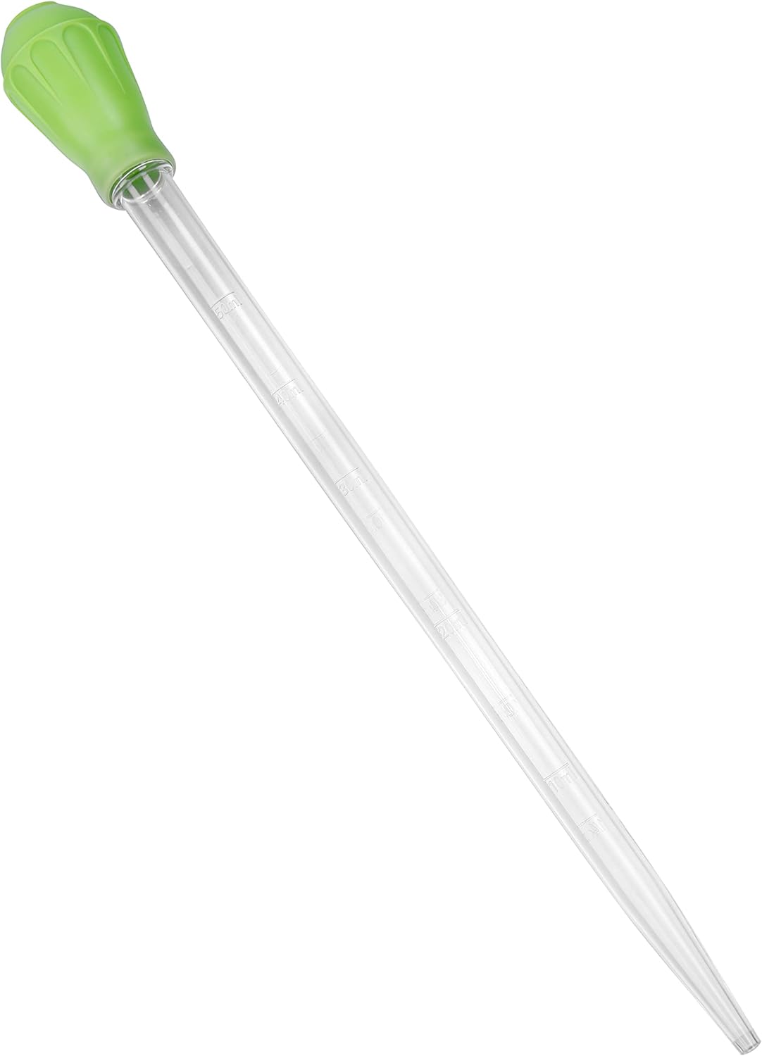 18.7in Long Turkey Baster for Aquarium, 50ml Long Pipette for Fish Tank Coral Food Feeder Syringe Aquarium Water Changer Siphon for Marine Fish Reef Aquatic Plant Spider, Green