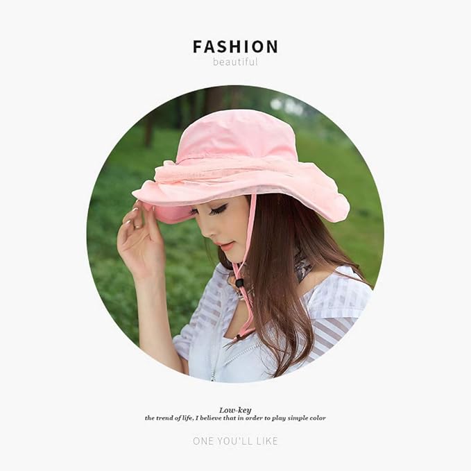 Mosquito Head Net Hat, Safari Sun Hat with Veil Mesh Protection from Insect