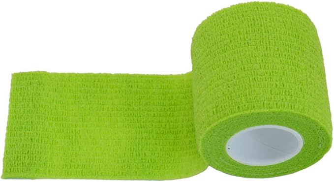 ESUPPORT 2 Inches X 5 Yards Self Adherent Cohesive Wrap Bandages Strong Elastic First Aid Tape for Wrist Ankle Pack of 10