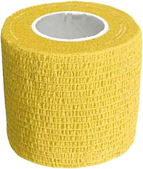 ESUPPORT 2 Inches X 5 Yards Self Adherent Cohesive Wrap Bandages Strong Elastic First Aid Tape for Wrist Ankle Pack of 10