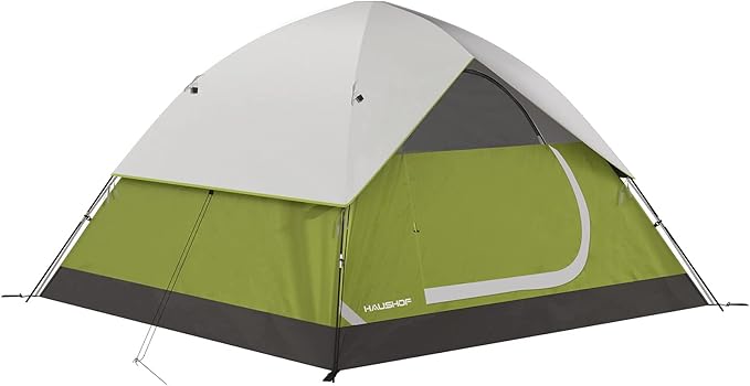 2/4-Person Family Dome Tent with Removable Rain-Fly, Easy Set Up Portable Camping Tent for Backpacking Hiking Backyard Outdoor, Green/Blue/2-person/4-person