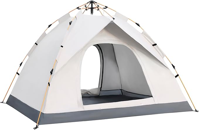 2 Person Windproof Oxford Tent Easy Setup Backpacking Tent for Camping, Hiking, Traveling