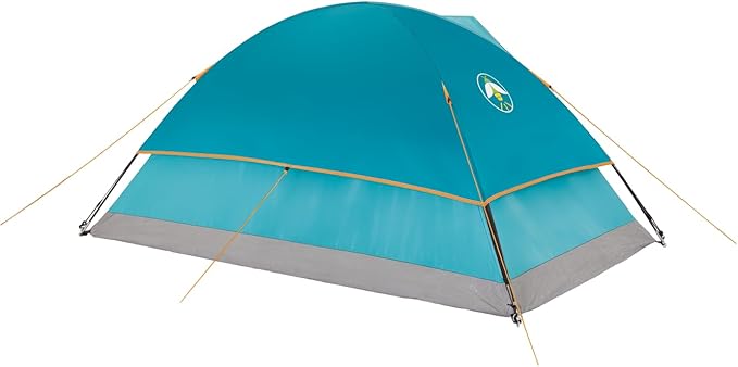Coleman Kids Wonder Lake Tent, 2-Person Glow-in-The-Dark Tent for Campsite, Backyard, or Indoor Use, Sets Up in About 10 Minutes, Rainfly Included