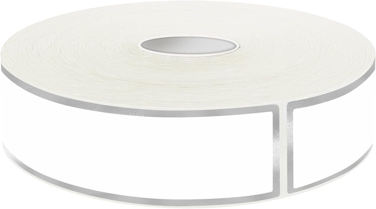 500 Silvery Border Removable Freezer Labels Water Oil Resistant with Perforation Line for Food Containers Jars Pantry Organization (Ink Quick-Dry，1” x 3”)