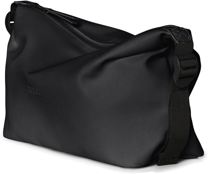 RAINS - Hilo Wash bag - Waterproof Toiletry Bag for Men and Women - Toiletries, Cosmetics, Suitable for Travel (Black)
