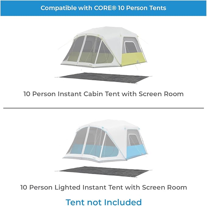 CORE Outdoor Tent Footprints | Perfect Tarp Camping Accessories