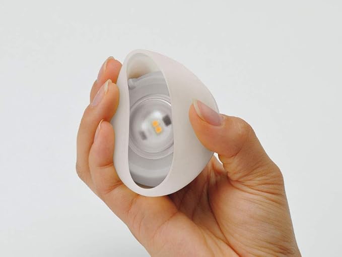 Snow Peak's Mini Hozuki Lantern, Bark, S-041BR-US, Designed in Japan, Lifetime Product Guarantee, Lightweight, Compact for Camping or Backpacking, Camping Light, One Size