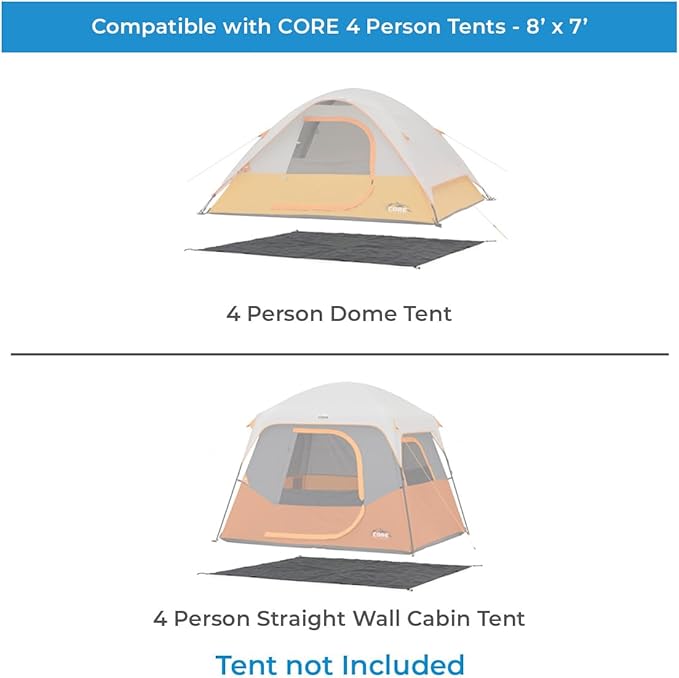 CORE Outdoor Tent Footprints | Perfect Tarp Camping Accessories