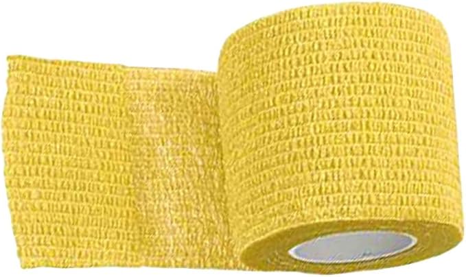 ESUPPORT 2 Inches X 5 Yards Self Adherent Cohesive Wrap Bandages Strong Elastic First Aid Tape for Wrist Ankle Pack of 10