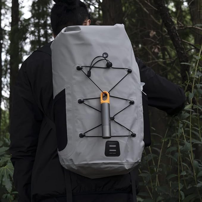 HOTO Flashlight Lite, Zoomable, LED, USB-C Rechargeable, 1000 Lumens, 5 Modes (SOS & Strobe), Tactical & Portable Handheld Flash Light for Camping, Emergencies, Home Use, etc