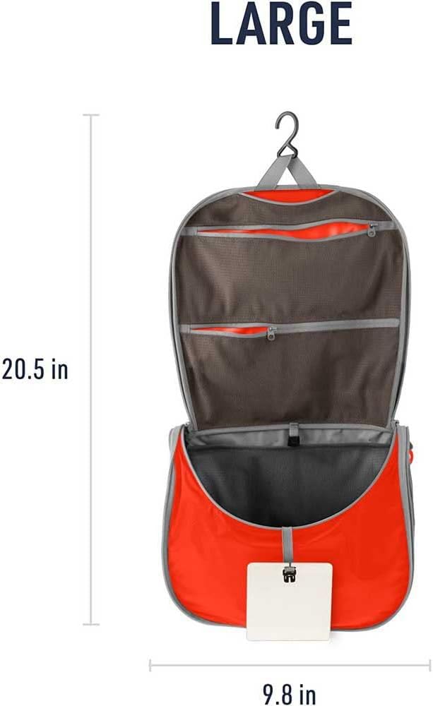Sea to Summit TravellingLight Hanging Toiletry Bag, Travel Organizer for Men and Women
