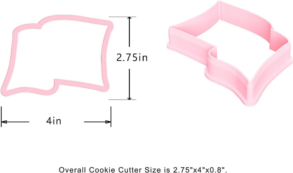 USA Flag Cookie cutter and stencil set Baking stencils and cutters bundle July 4th Independ Independence Day‌ Cookie cutter with stencils Icing stencil and cookie cutter combo(Flag Set)