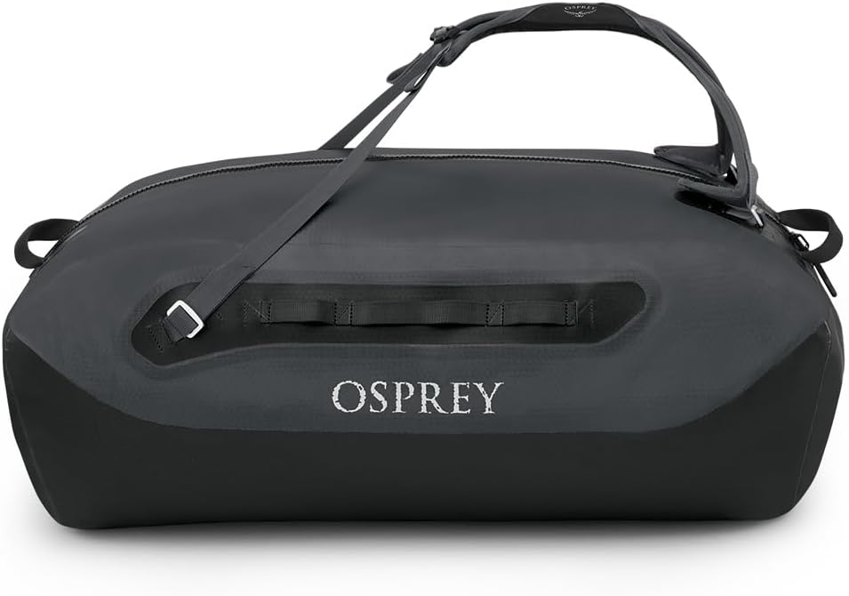 Osprey Transporter Waterproof 100L Duffel Bag, Tunnel Vision Grey