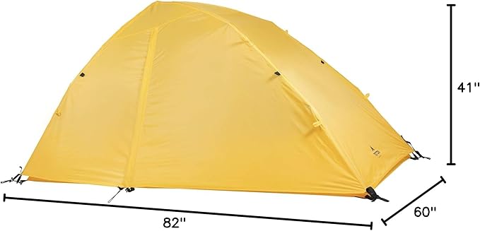 TETON Sports Vista Quick Tent; Dome Camping and Backpacking Tent; Easy Instant Setup; Clip-On Rainfly Included