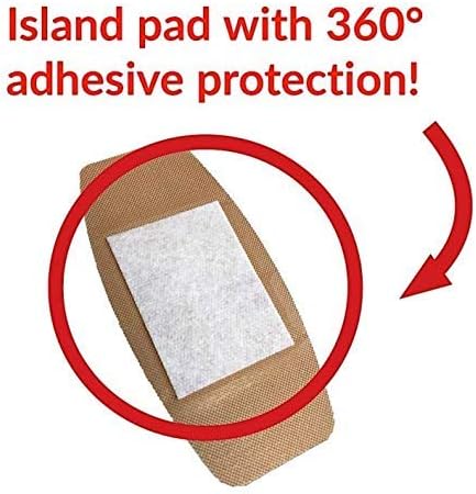 School Health - Adhesive Bandages, Comfortable Form-Fitting Protection & Wound Care for Cuts and Scrapes, Premium Adhesive Stays Secure with Movement, Loose Bulk Fabric Bandages - 3/4" x 3" 1500/Box