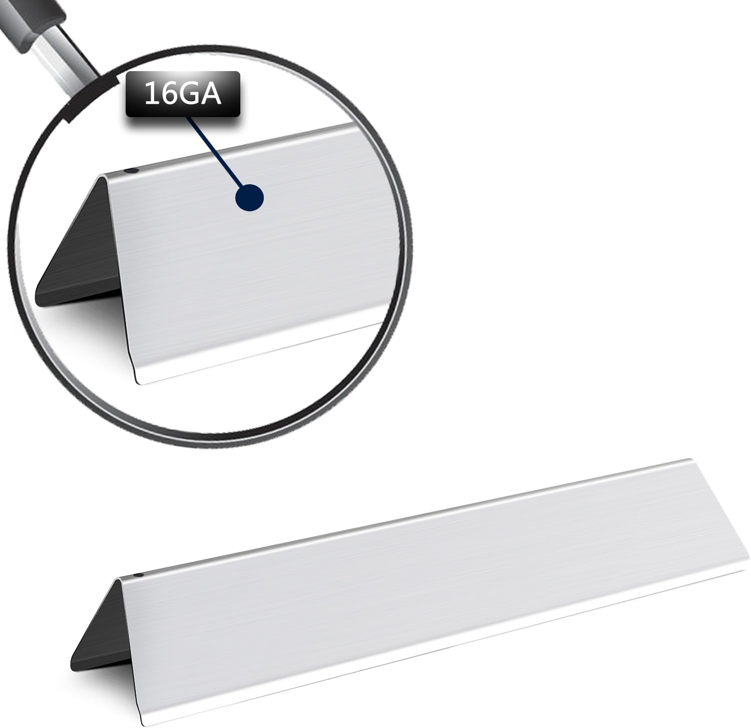 17.5” Grill Grates Replacement for 7637 7635 Weber Spirit I Spirit II E-210, S-210, E-220, S-220 With Front-Mounted Control Panels,Flavorizer Bars Cooking Grid Parts 2 Burners Spirit 200 Series