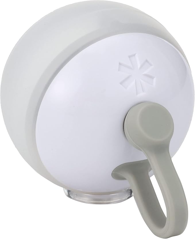 Snow Peak's Mini Hozuki Lantern, Snow, ES-041WH-US, Designed in Japan, Lifetime Product Guarantee, Lightweight, Compact for Camping or Backpacking, Camping Light