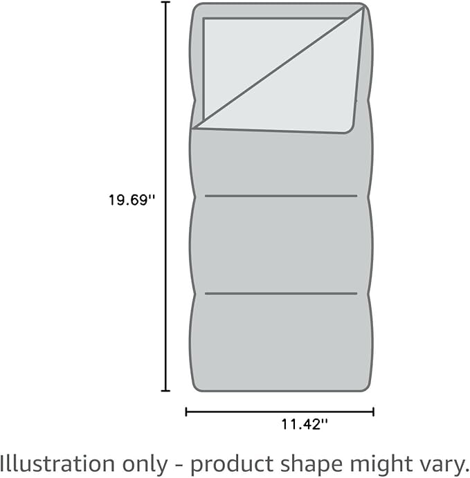 Coleman Dunnock Cold Weather Sleeping Bag 20°F Camping Sleeping Bag for Adults Comfortable & Warm For Camping and Outdoor Use Fits Adults up to 6ft 4in Tall