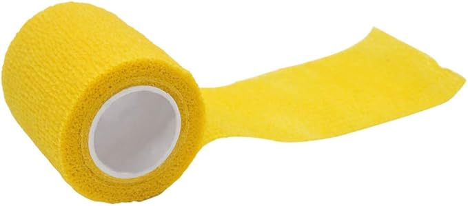 ESUPPORT 2 Inches X 5 Yards Self Adherent Cohesive Wrap Bandages Strong Elastic First Aid Tape for Wrist Ankle Pack of 10