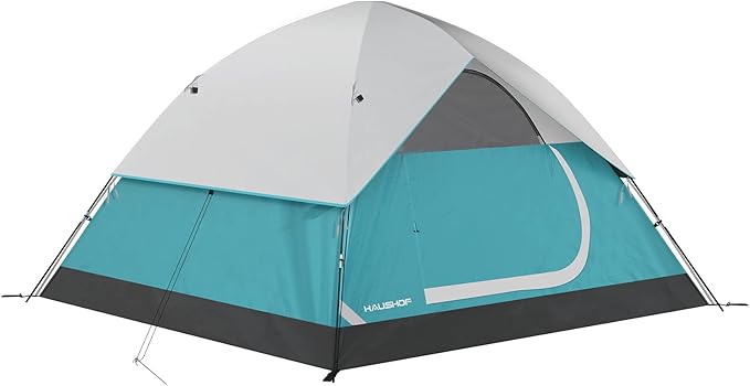 2/4-Person Family Dome Tent with Removable Rain-Fly, Easy Set Up Portable Camping Tent for Backpacking Hiking Backyard Outdoor, Green/Blue/2-person/4-person