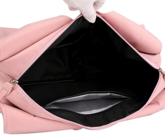 Sports Gym Bag with Wet Pocket and Shoes Compartment Travel Duffel Bag for Women and Men