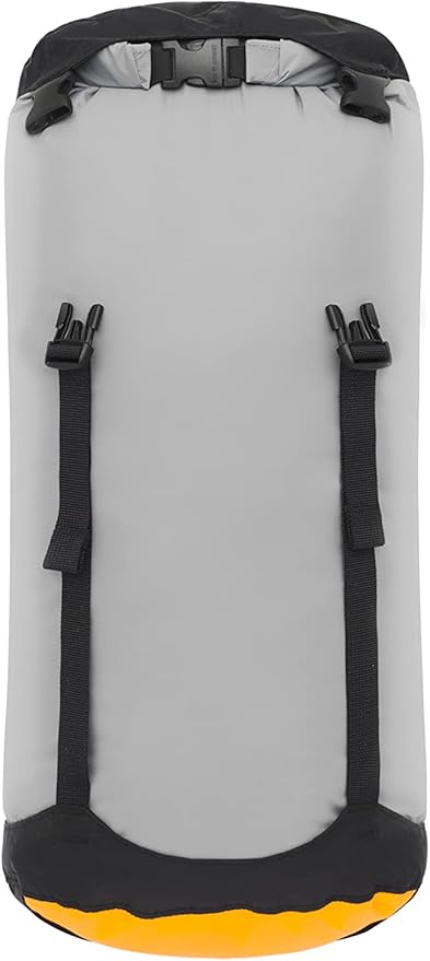 Sea to Summit eVac Compression Dry Bag, Waterproof Compression Sack, 13 Liter, High Rise Grey