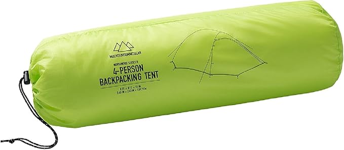 Northwood Series Backpacking Tent - Lightweight Camping Tent and Backpacking Tent with Water Resistant and Windproof Design (by Caddis Sports Inc.)