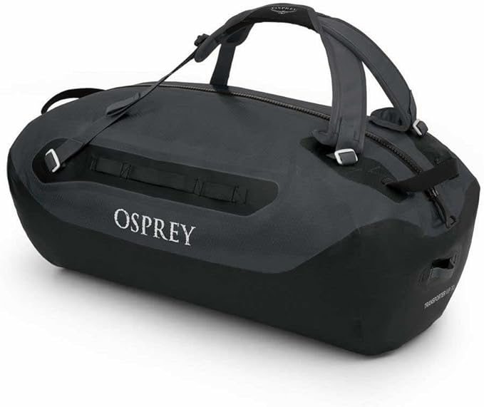 Osprey Transporter Waterproof 70L Duffel Bag, Tunnel Vision Grey