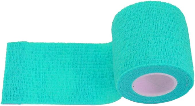 ESUPPORT 2 Inches X 5 Yards Self Adherent Cohesive Wrap Bandages Strong Elastic First Aid Tape for Wrist Ankle Pack of 10