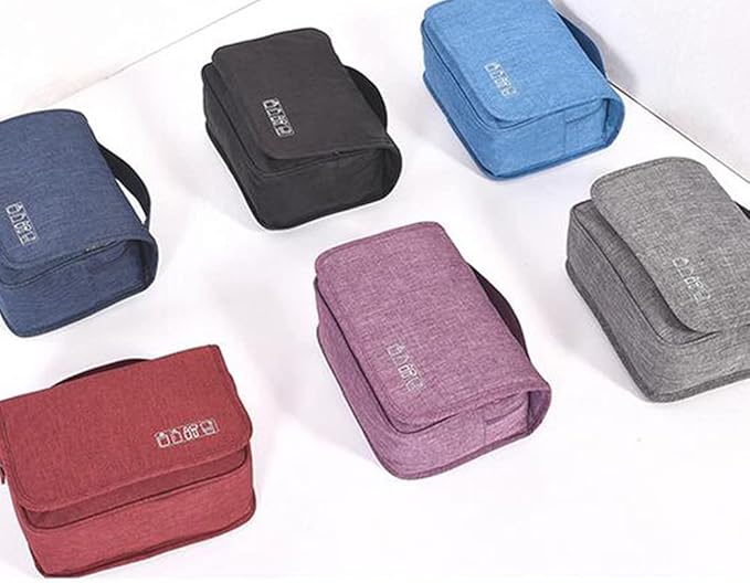 Hanging Travel Toiletry Bag Cosmetic Make up Organizer, Toiletry Bag for Women and Men, Water-resistant Makeup Cosmetic Bag Travel Organizer for Accessories, Shampoo, Toiletries