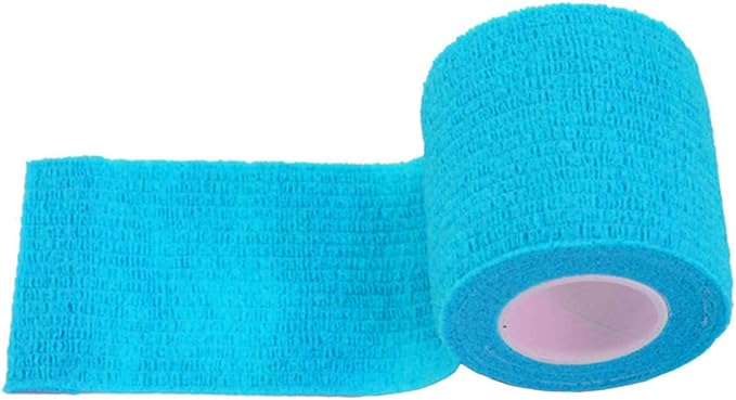 ESUPPORT 2 Inches X 5 Yards Self Adherent Cohesive Wrap Bandages Strong Elastic First Aid Tape for Wrist Ankle Pack of 10