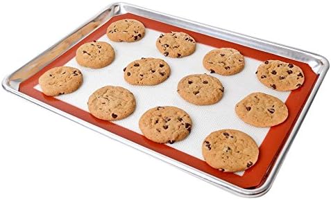 New Star Foodservice 36596 Commercial Grade Silicone Baking Mat Non-Stick Pan Liner, 17 x 25 inch (Full Size)