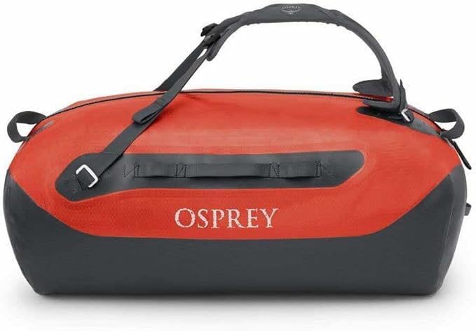 Osprey Transporter Waterproof 70L Duffel Bag, Mars Orange