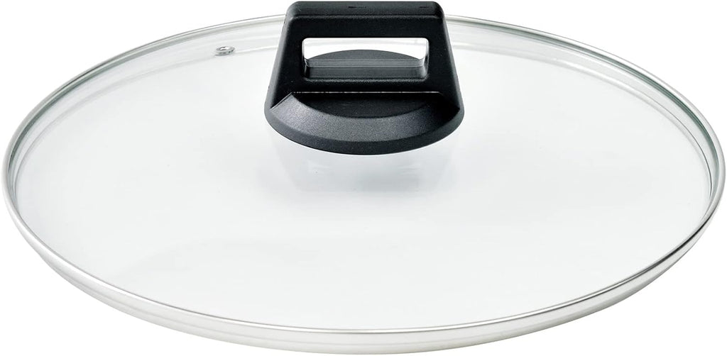 11 In Glass Lid for Frying Pan, Tempered Replacement Cover Compatible with All 11 Inches Cookware for Skillets, Round Cast Iron, Cast Aluminium, Stainless Steel Pans &Pots