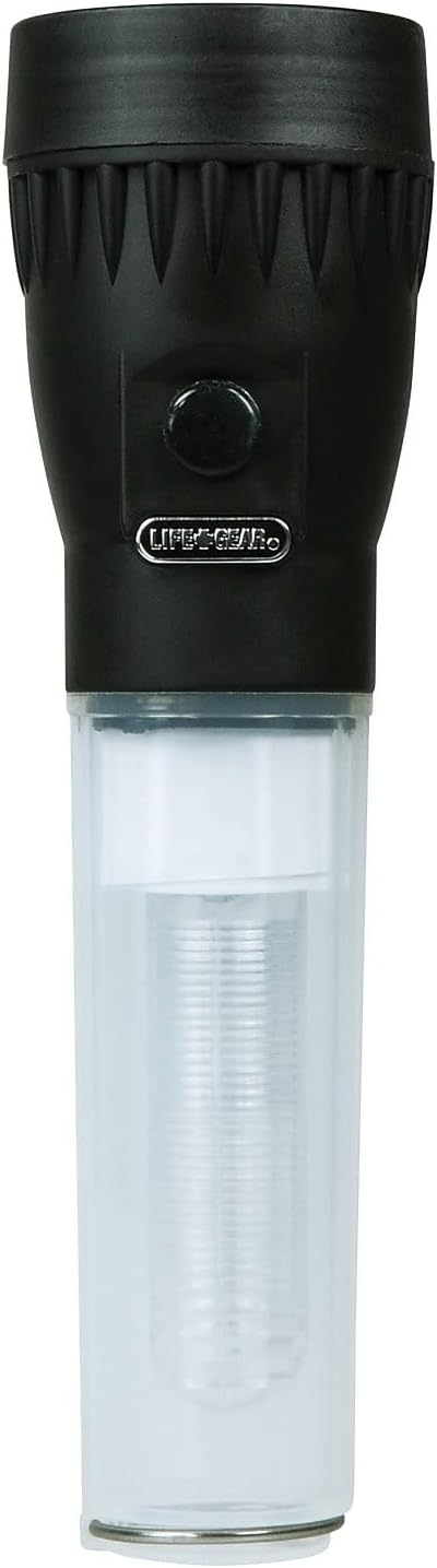 Life+Gear AR-TECH Stormproof Floating Flashlight + Lantern, Black ,200 Lumens
